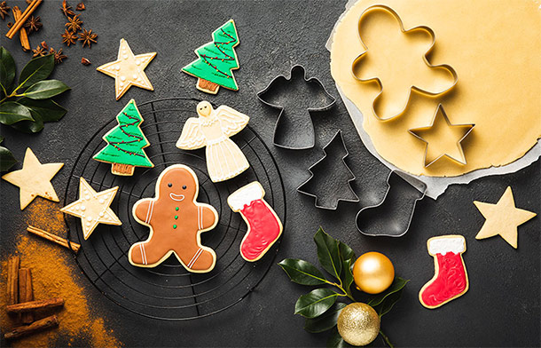 Набор кулинарных форм Delimano Brava All Year Festive (15 шт.)